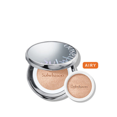 Sulwhasoo PERFECTING CUSHION AIRY 15g+15g(Refill) SPF50+/PA+++ - sun protection