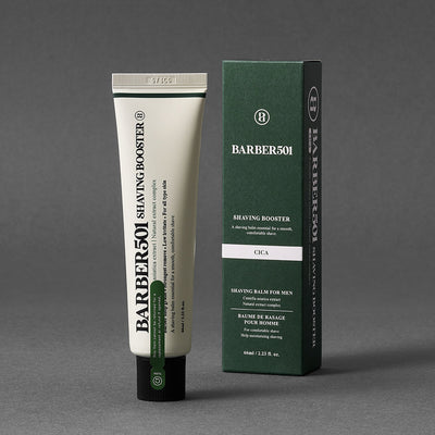 BARBER501 Shaving Booster Balm #Green(Cica) with fermented for improved absorption and brightness