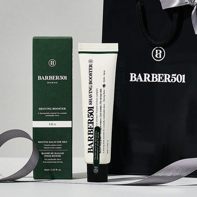 BARBER501 Shaving Booster Balm #Green(Cica) with fermented for improved absorption and brightness