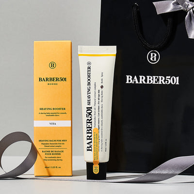BARBER501 Shaving Booster Balm 66ml #Yellow(Vita) - hydration and protection