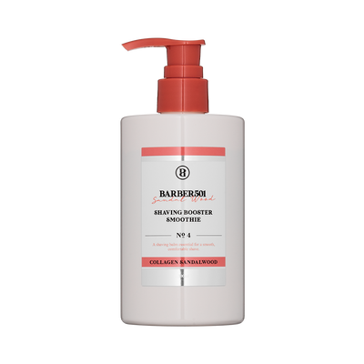 BARBER501 Shaving Booster Smoothie 300ml #Collagen Sandalwood with collagen for firmness and elasticity
