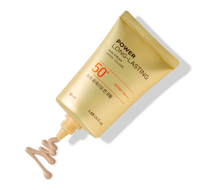 THE FACE SHOP POWER LONG-LASTING SUN CREAM SPF50+ PA+++ 50ml - hydration and protection