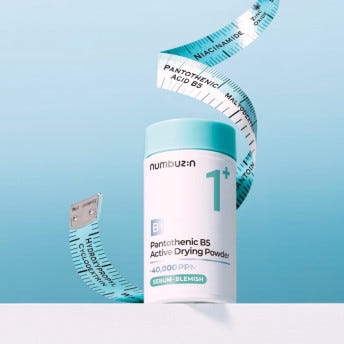 numbuzin No.1 Pantothenic B5 Active Drying Powder 7g - expected results
