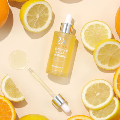 TONYMOLY 2X Vitamin C Toning Ampoule 50ml - concentrated treatment