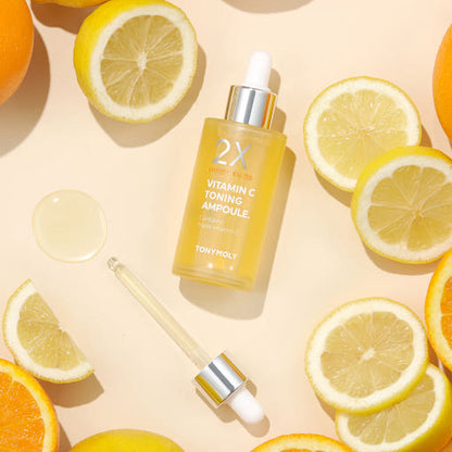 Ampolla tonificante con vitamina C TONYMOLY 2X 50 ml