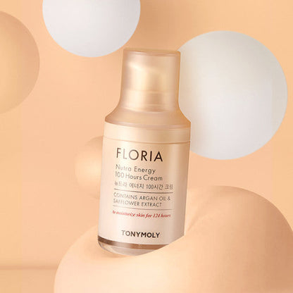 Crema Nutritiva TONYMOLY FLORIA Nutra Energy 100 horas 50 ml
