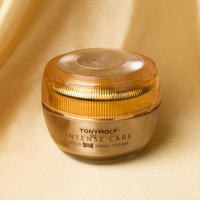 TONYMOLY Intense Care Gold 24K Snail Cream 45ml with snail for regeneration and scars