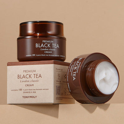 Tonymoly Premium Black Tea London Classic Cream 50ml - deep cleansing