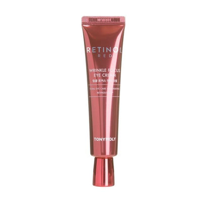 TONYMOLY Red Retinol Wrinkle Focus Eye Cream 30ml with centella for soothing and repair
