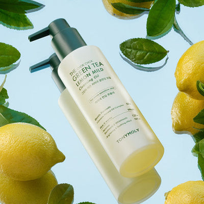 TONYMOLY The Chok Chok Green Tea Lemon Mild Cleansing Oil 200ml - deep cleansing