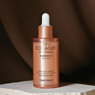 TONYMOLY Triple Collagen Total Tension Essence 50ml with collagen for firmness and elasticity