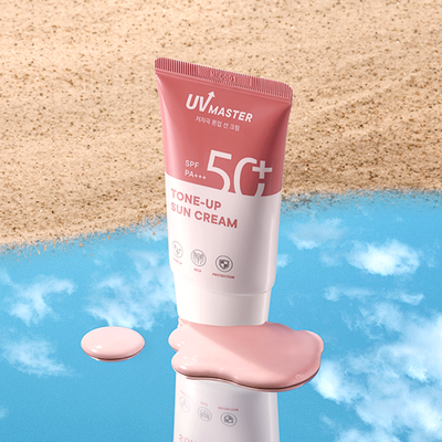 TONYMOLY UV Master Tone-Up Sun Cream 50ml SPF50+ PA+++ with aloe for hydration and soothing