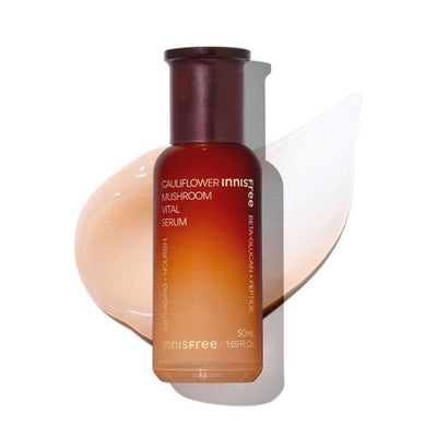 Innisfree Cauliflower Mushroom Vital Serum 50ml - concentrated treatment