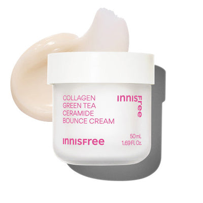 innisfree Collagen Green Tea Ceramide Bounce Cream 50ml - buy online