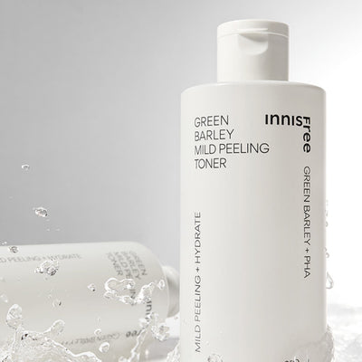 innisfree Green Barley Mild Peeling Toner 250ml - skin preparation