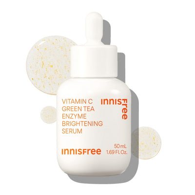 innisfree Green Tea Enzyme Vitamin C Brightening Serum 50ml - concentrated treatment