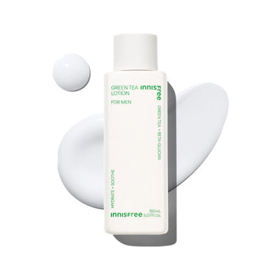 innisfree Green Tea Lotion For Men 150ml - product texture