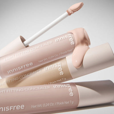innisfree Light Fitting Concealer 7g #Salmon Beige - how to use