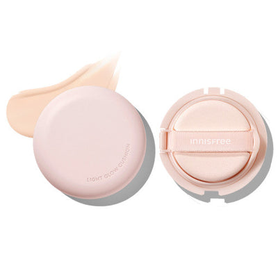 innisfree Light Glow Cushion SPF26 PA++ 14g+14g(Refill) - sun protection