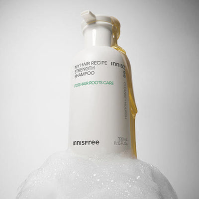 innisfree My Hair Recipe Strength Shampoo 330ml - how to use