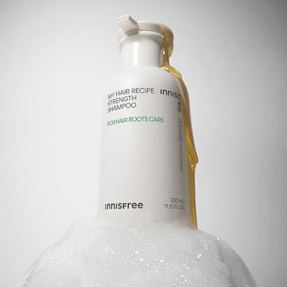Champú fortalecedor My Hair Recipe de Innisfree 330 ml