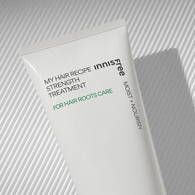 innisfree My Hair Recipe Strength Treatment 200ml with ginseng for vitality and anti-aging