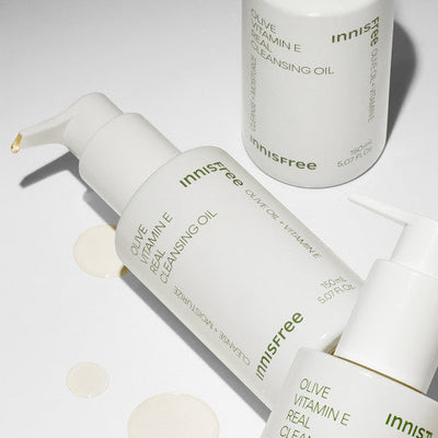 Innisfree Olive Vitamin E Real Cleansing Oil 150ml - deep cleansing