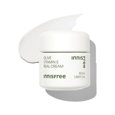 innisfree Olive Vitamin E Real Cream 50ml - deep cleansing