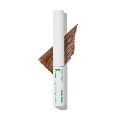innisfree Skinny Microcara #Brown - product texture