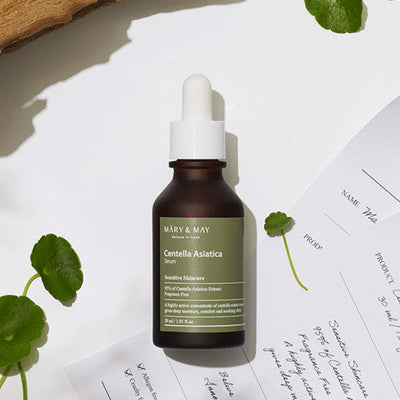 [MARY & MAY] Centella Asiatica Serum 30ml with centella for soothing and repair