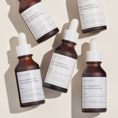 [MARY & MAY] Citrus Unshiu+Tremella Fuciformis Serum 30ml - concentrated treatment