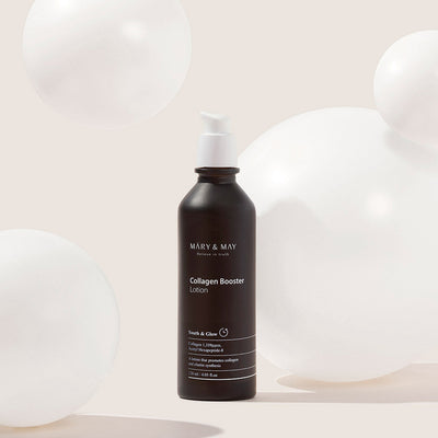 [MARY & MAY] Collagen Booster Lotion 120ml with peptide for anti-wrinkle and firmness