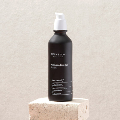[MARY & MAY] Collagen Booster Lotion 120ml with collagen for firmness and elasticity