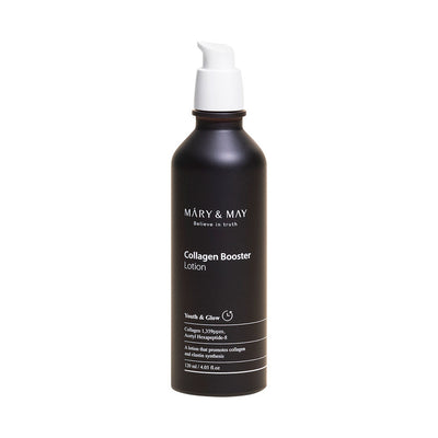 [MARY & MAY] Collagen Booster Lotion 120ml with peptide for anti-wrinkle and firmness