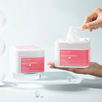 [MARY &amp; MAY] Masque Hydra Panthénol Hyaluronique 400g (30ea) 