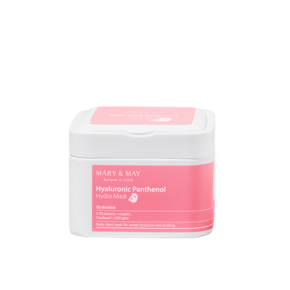[MARY &amp; MAY] Masque Hydra Panthénol Hyaluronique 400g (30ea) 