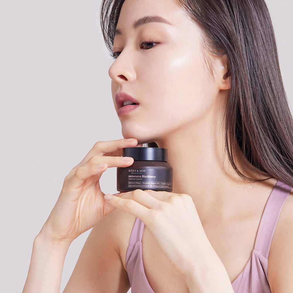[MARY &amp; MAY] Crema intensa Idebenone + Mora Complex 70g