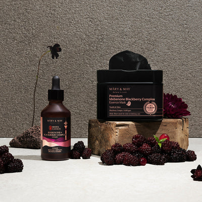 [MARY & MAY] Idebenone + Blackberry Complex Serum 80ml - concentrated treatment