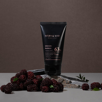 [MARY & MAY] Idebenone Blackberry Complex Intense Cream 100g - deep cleansing