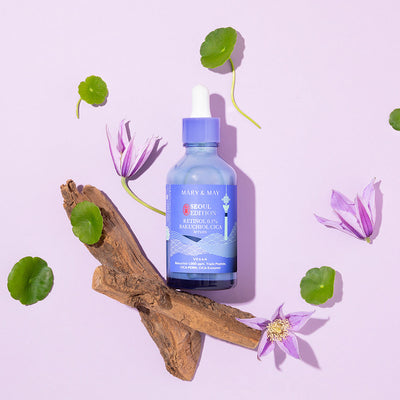 [MARY & MAY] Retinol 0.1% Bakuchiol Cica Serum 80ml with peptide for anti-wrinkle and firmness