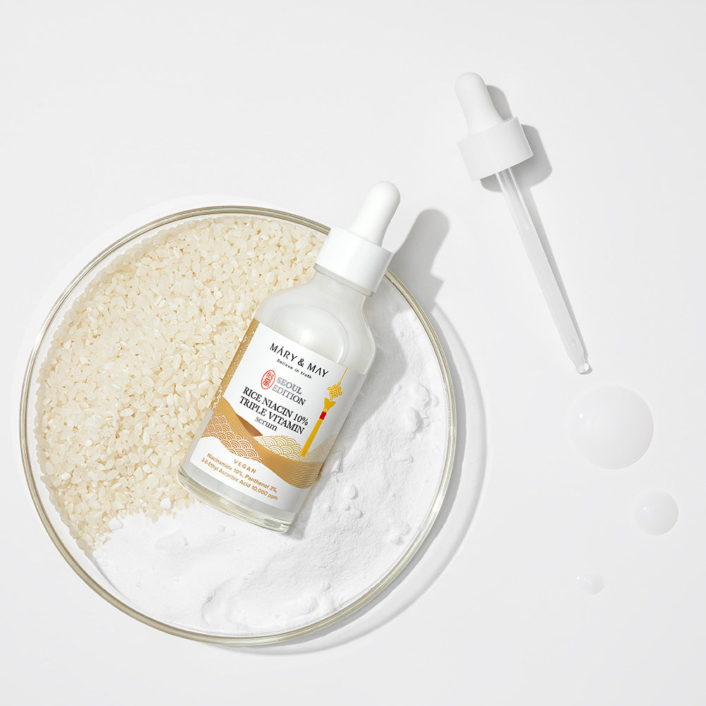 [MARY &amp; MAY] Sérum triple vitamine à la niacine de riz 10 % 80 ml
