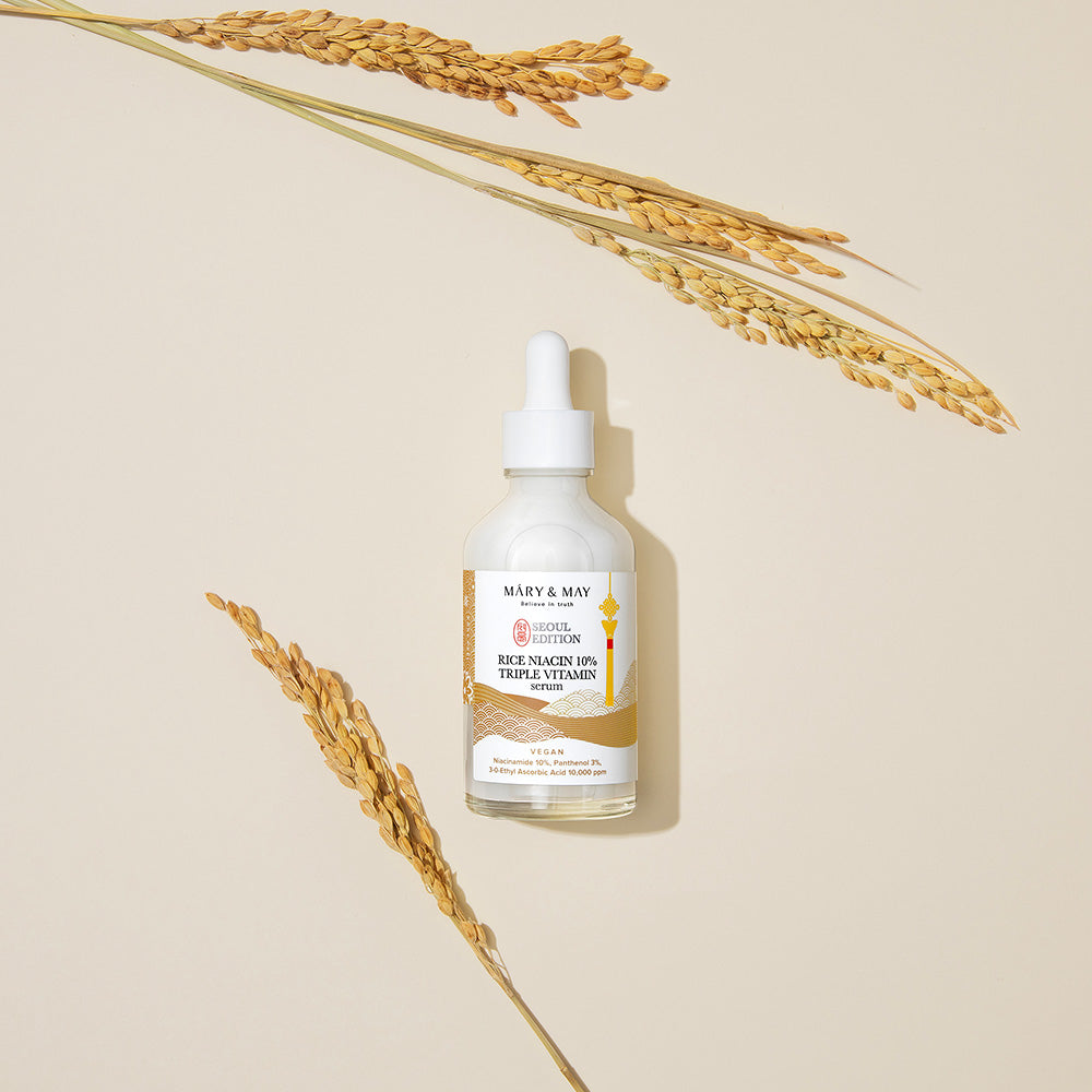 [MARY &amp; MAY] Sérum triple vitamine à la niacine de riz 10 % 80 ml