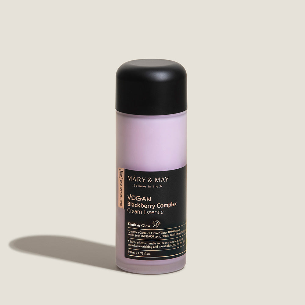 [MARY &amp; MAY] Esencia en crema vegana de complejo de mora, 140 ml