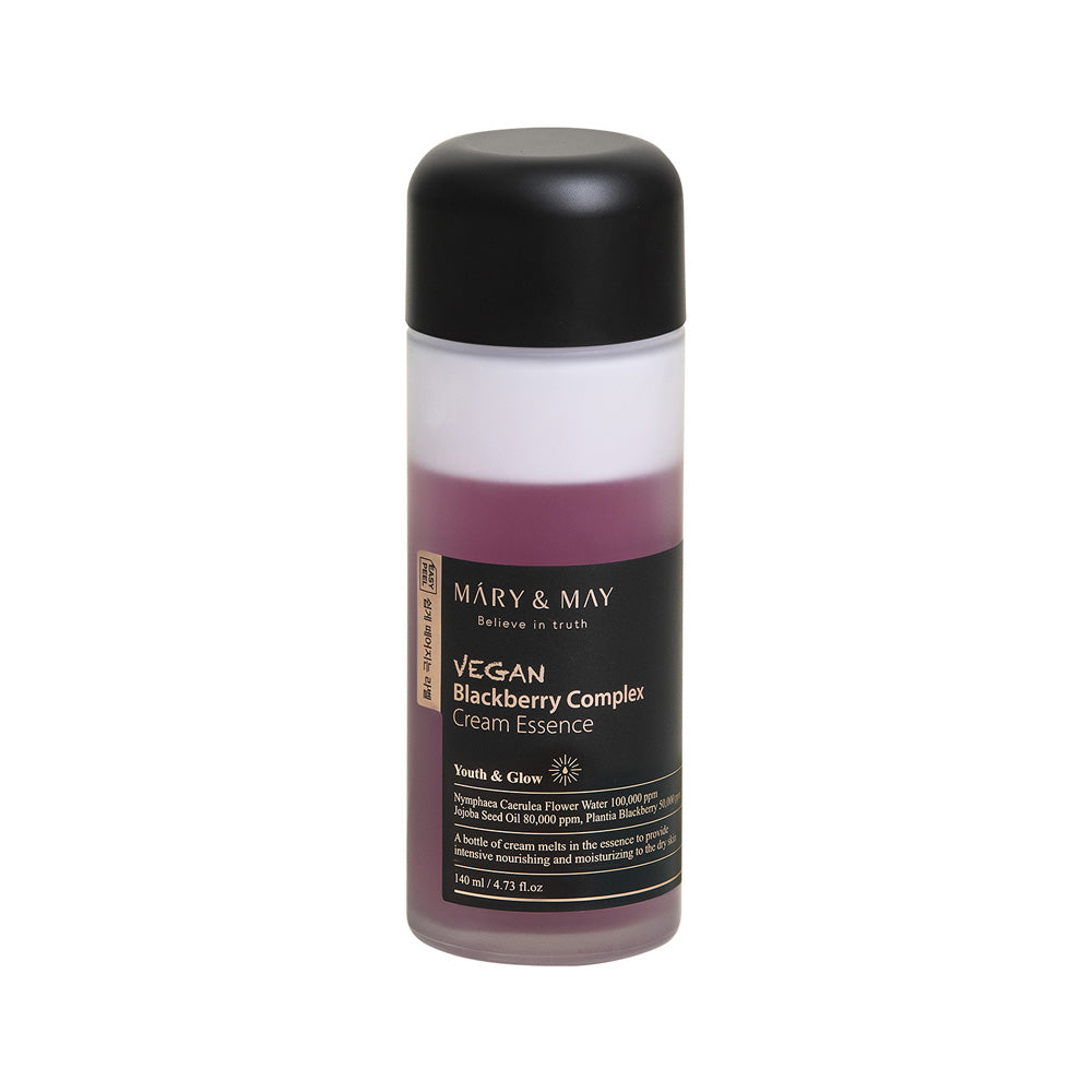 [MARY &amp; MAY] Esencia en crema vegana de complejo de mora, 140 ml