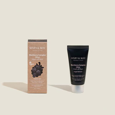 [MARY & MAY] Vegan Blackberry Complex Glow Wash off Pack 30g - buy online