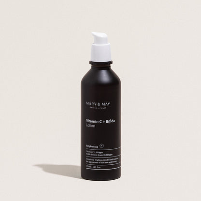 [MARY &amp; MAY] Lotion à la vitamine C + Bifida 120 ml