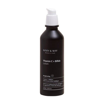 [MARY &amp; MAY] Lotion à la vitamine C + Bifida 120 ml