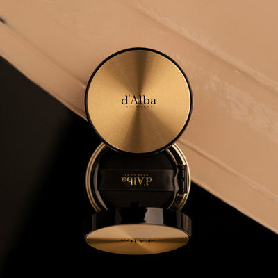 d'Alba Glow Fit Serum Cover Cushion 15g+15g(refill) SPF50+/PA++++ - intensive hydration