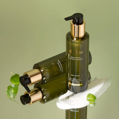 d'Alba Mild Balancing Vegan Cleanser 200ml with cica for soothing and repair
