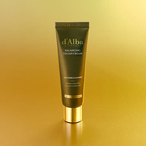 Crema vegana suave equilibrante para la piel d'Alba 55 ml